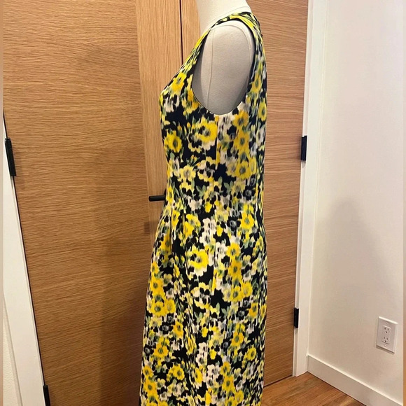 Adam Lippes - Ophelia floral-print pencil dress, Size 6-8, no size tag, luxury - Picture 4 of 7